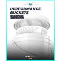 chemicalworkz Performance Buckets Wascheimer 3,5GAL Weiß