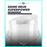 chemicalworkz Performance Buckets Wascheimer 5GAL Weiß Transparent