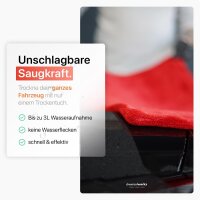 chemicalworkz Shark Twisted Loop Towel 1400GSM Rot Trockentuch 80x50cm