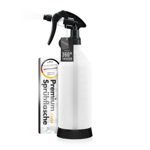chemicalworkz Spr&uuml;hflasche Schwarz mit 360&deg; Canyon Trigger 1L