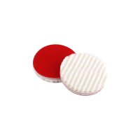CarPro Cool Pad Naturwolle/Mikrofaser Polierpad 75mm sehr hart