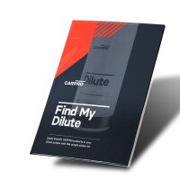 CarPro Find My Dilute Sprühflaschen Aufkleber Set