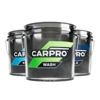 CarPro Motiv-Aufkleberset Rinse Wash Wheels, bunt/transparent, 26,5×13cm