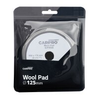 CarPro Naturwolle Polierpad 125mm hart