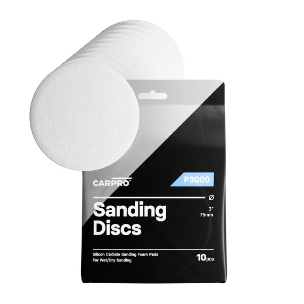 CarPro Sanding Disc 3000P Schleifscheibe 75mm 10Stk.