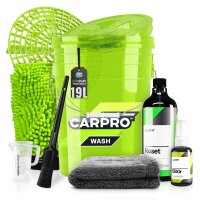 CarPro Wascheimer Set 19L Clear Wash + Zubehör (10-teilig)