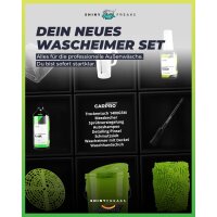 CarPro Wascheimer Set 19L Clear Wash + Zubehör (10-teilig)