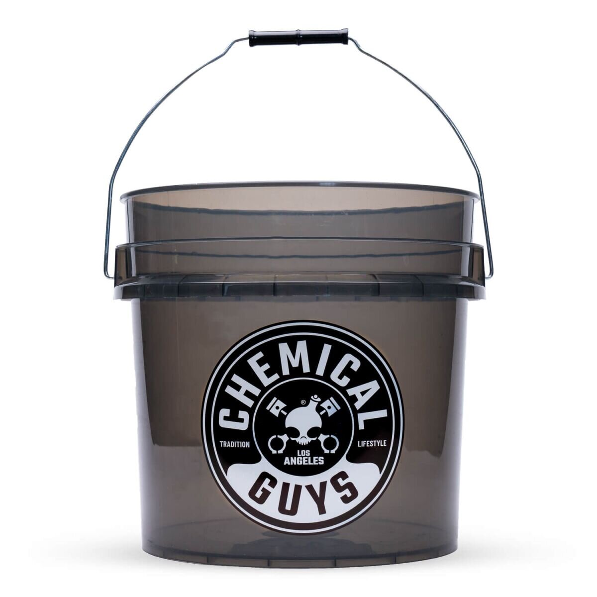 Chemical Guys 4,25-Gallonen-Wascheimer Smoking Black mit Logo