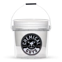 Chemical Guys 4,25-Gallonen-Wascheimer Ultra Clear mit Logo