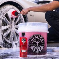 Chemical Guys 4,25-Gallonen-Wascheimer Ultra Clear mit Logo