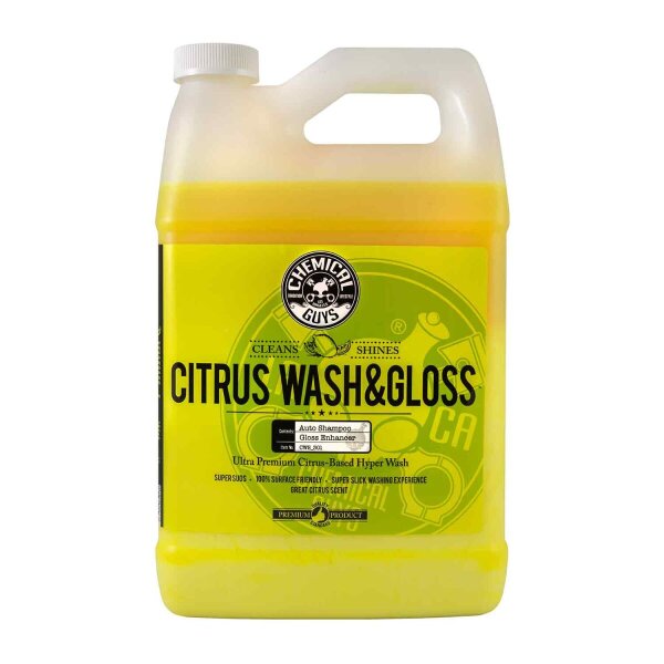 Chemical Guys Citrus Wash &amp; Gloss Autoshampookonzentrat 3,79L