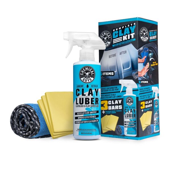Chemical Guys Complete Clay Kit Reinigungsknete Set
