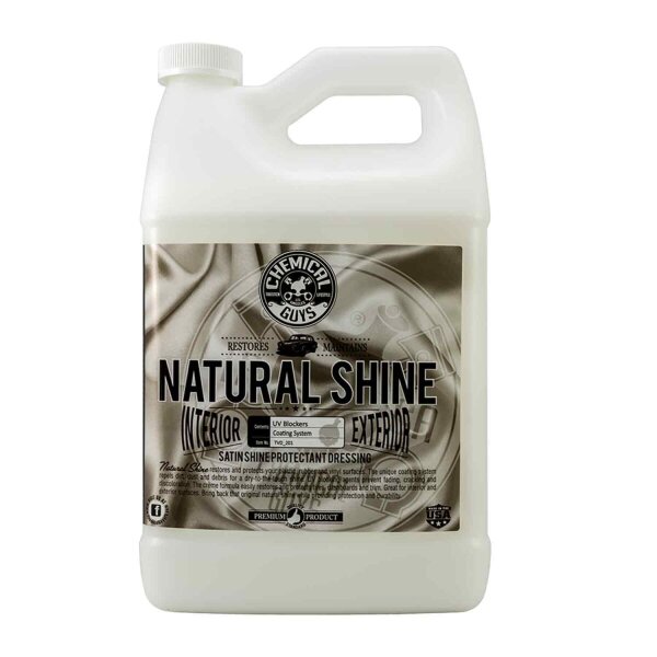 Chemical Guys Natural Shine Kunststoff Dressing 3,79L