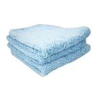 Chemical Guys Shaggy Fur-Ball Mikrofaser Blau 40x40cm 3Stk.