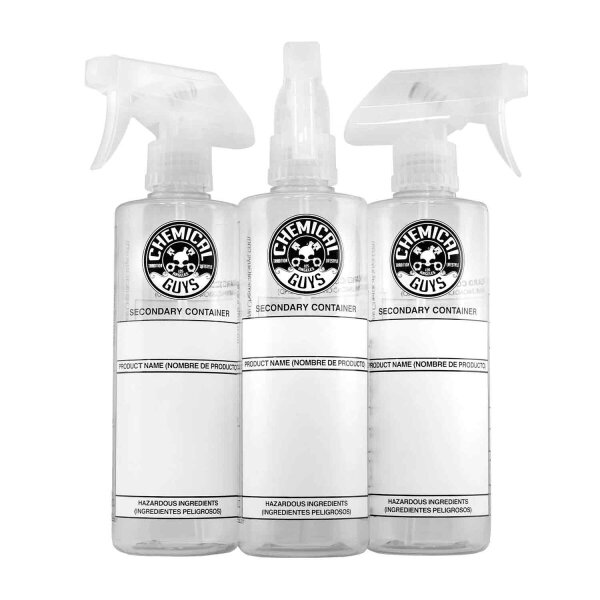 Chemical Guys Spr&uuml;hflaschen 473ml 3Stk.