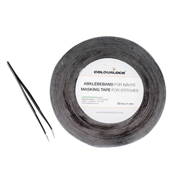 Colourlock Abklebeband f&uuml;r N&auml;hte 50m x 1mm inkl. Pinzette
