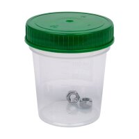Colourlock Becher 100ml mit Schraubdeckel grün 10 Stück