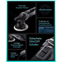 chemicalworkz Poliermaschinen Set DA9 + Sonax + Zubehör